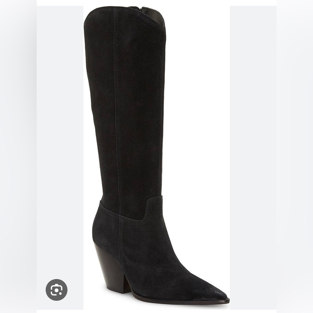 Vince Camuto oyennda western boot black NEW